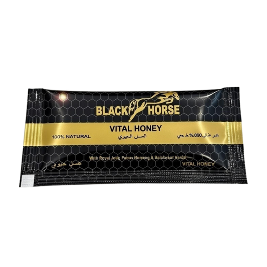 BIG BLACK HORSE – Premium Vital Honey - Individual Sachets
